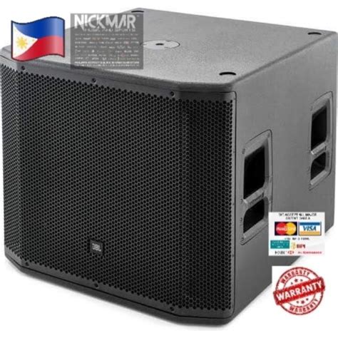 Jbl Pro Srx S Passive Subwoofer Loudspeaker Lazada Ph