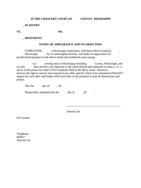 Entry Of Appearance Sample Fill Out Sign Online Dochub