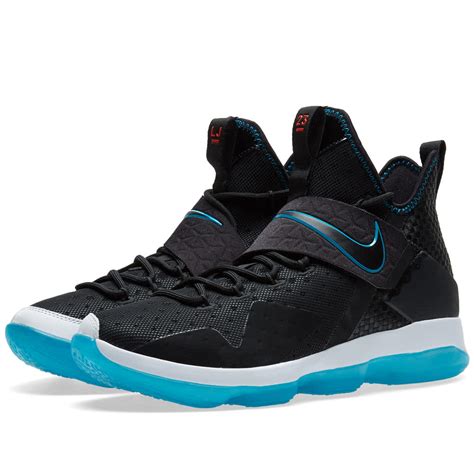 Nike Lebron Xiv Premium Black And Glass Blue End Au