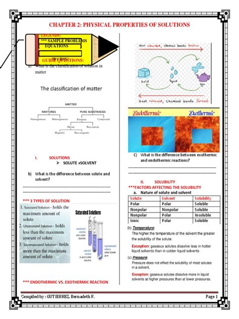 #3 Solution | PDF | Solubility | Solution 