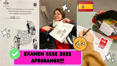 MI EXPERIENCIA CON EL EXAMEN CCSE 2023 NACIONALIDAD ESPAÑOLA