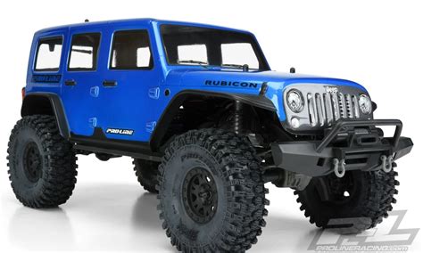 Pro Line Pre Cut Pre Painted Jeep Wrangler Body For The Traxxas TRX 4