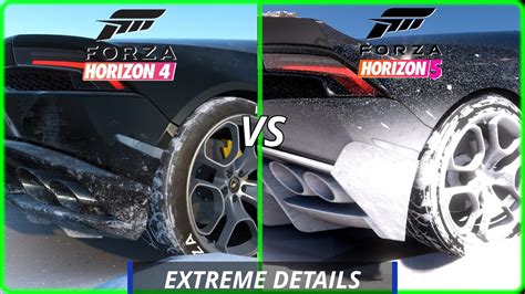 Forza Horizon 4 Vs Forza Horizon 5 Max Comparison YouTube