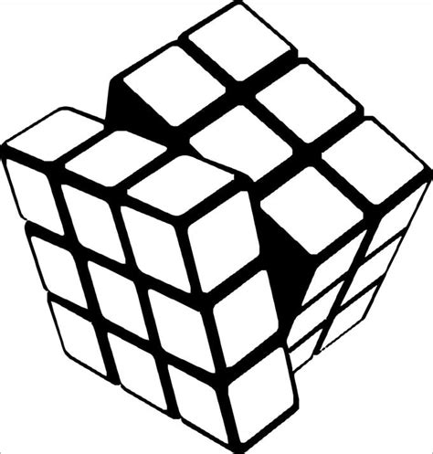 Cube Template 3d Cube Template