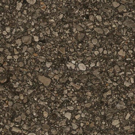 Seamless Texture of Dry, Old Earth with Small Stones of Good Quality. Stock Image - Image of ...