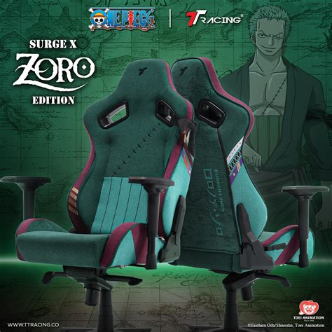 Ttracing Surge X Zoro Edition Air Threads Fabric Gaming Chair One
