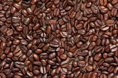 Texture Of Coffee Beans Stock Image Image Of Brown Macro