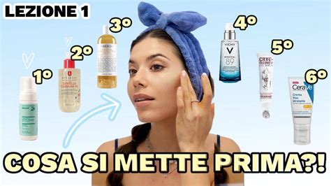 Qual L Ordine Corretto Dei Prodotti Skincare Ep Youtube