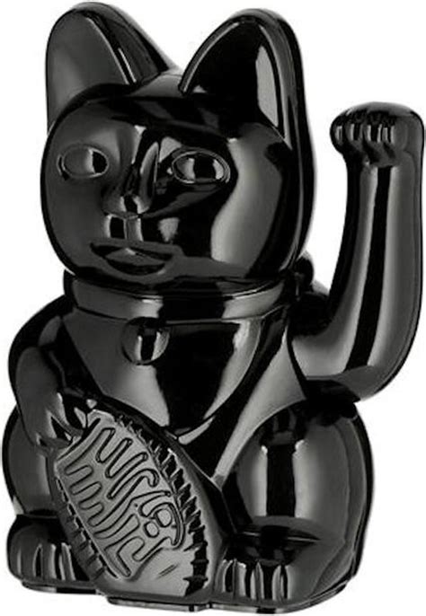 Decopatent XL Maneki Neko Lucky Cat 21 Cm Zwaaiende Kat Met