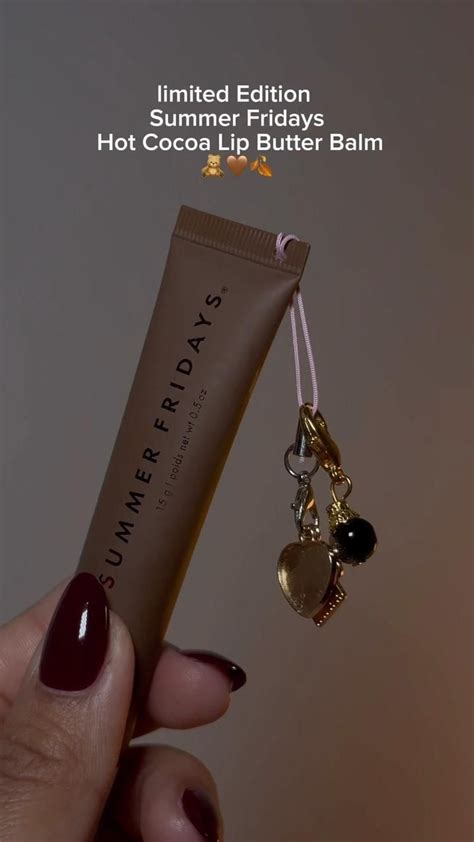 Limited Edition Summer Fridays Lip Balm In Hot Cocoa Available At Sephora Summerfridays