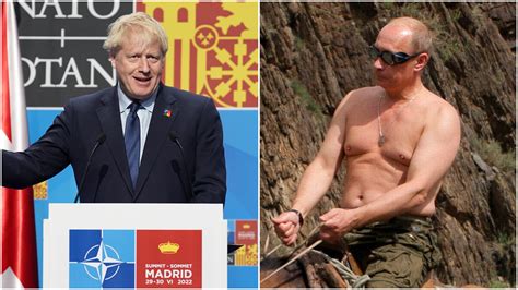 Boris Johnson Responds After Vladimir Putin Says He Would Look