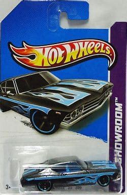 駿河屋 CHEVELLE SS ブラックブルー Hot Wheels HW SHOWROOM X A ホットウィールhotwheels