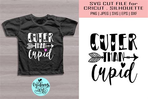 Cuter Than Cupid Svg Valentine Svg Graphic By Midmagart · Creative Fabrica