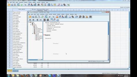Test Of Normality And Data Transformation In Spss Youtube