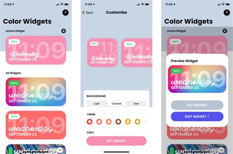 Aesthetic Widget Ideas Pink