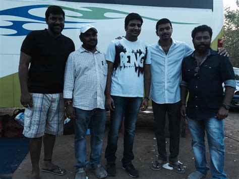 Sathish Celebrates Birthday With Vijay On Thalapathy 60 Set Photos