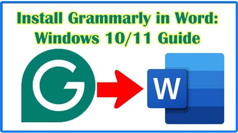 How To Install Grammarly In Microsoft Word On Windows Step By