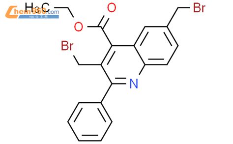 850010 59 2 4 Quinolinecarboxylic Acid 3 6 Bis Bromomethyl 2 Phenyl