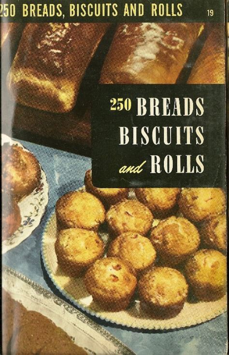 Items Similar To 1950 Recipes 250 Breads Biscuits And Rolls Recipes