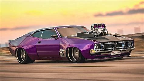 Virtually Blown Ford Falcon XB Resto Would Make Both Mopar And Mad Max