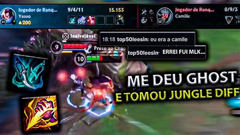 ME DEU GHOST E TOMOU DIFF PRO MEU YASUO JUNGLE HIGH ELO GAMEPLAY WILD