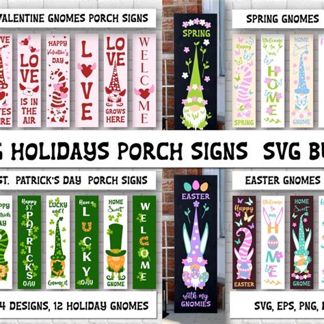 Spring Porch Signs Etsy