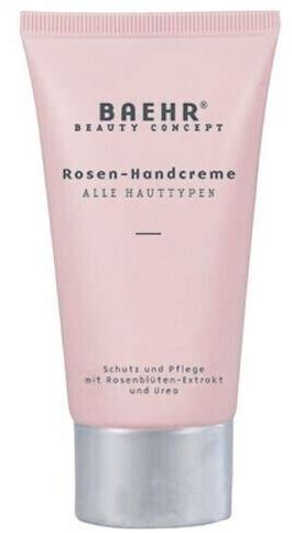 Baehr Beauty Concept Rosen Handcreme Mit Urea Ml Ab