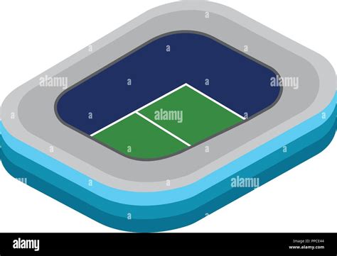 Isolated Soccer Stadium Stock Vector Image Art Alamy