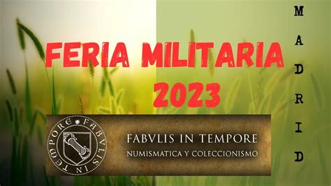 Feria Militaría 2023 en Madrid YouTube