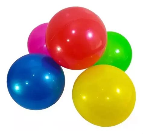 Pelotas De Plástico Por Mayoreo 100 Pelotas Para Inflar Envío gratis