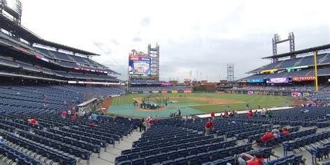 Seating Guide and Amenities for Section E at Citizens Bank Park 15