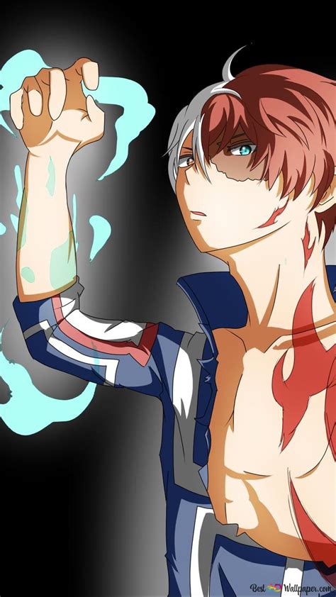Academia Shoto Todoroki Half Cold Half Hot Hd