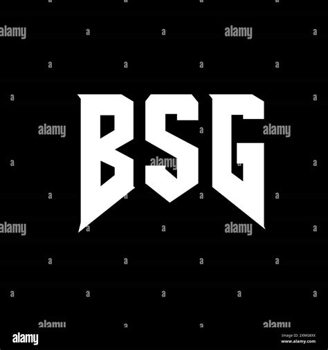 Bsg logo design hi-res stock photography and images - Alamy