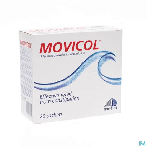 Movicol Powder Lemon And Lime 20 Sachets Pillsorted