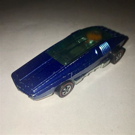 Vintage Redline Hot Wheels Whip Creamer Blue