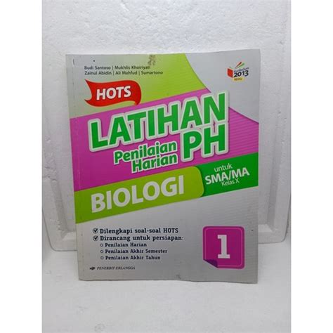 Jual Buku Soal SMA HOTS LATIHAN PENILAIAN HARIAN Biologi Kelas 1 K13