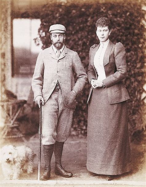 King George V And Princess Mary Of Teck Married 6 July 1893 Chapel Royal St James S Palace In