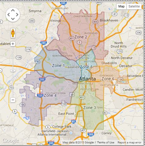 Zone 3 Atlanta Map Amanda Marigold