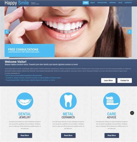 Dental Website Templates