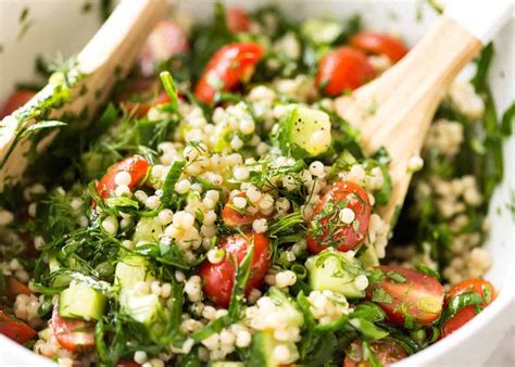 Israeli Couscous Salad Recipetin Eats