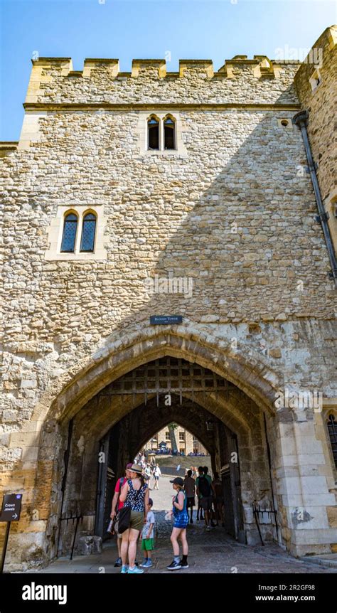 The Tower Of London Bloody Tower In London Stock Photo Alamy