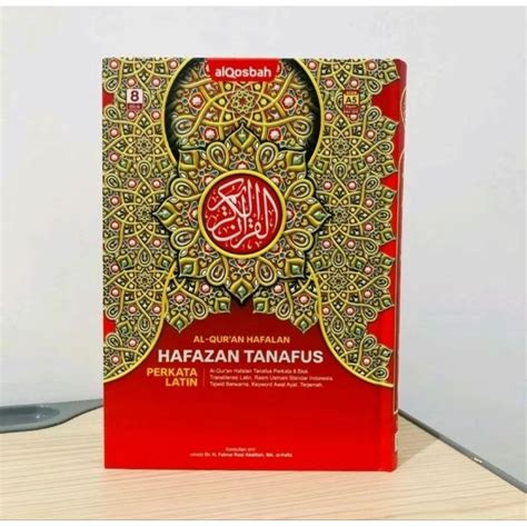 Jual Al Quran Sedang Tajwid Hafalan Hafazan Tanafus Perkata Latin 8