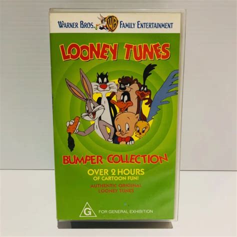 Looney Tunes Bumper Collection Volume 6 Double Vhs Bugs Bunny Daffy