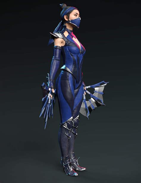 Kitana for Genesis 8 and 8.1 Female - Daz Content by Sonne