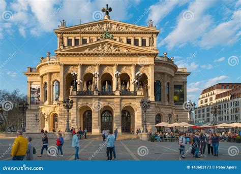 Former Opera Building, Alte Oper, Frankfurt am Main Editorial Stock ...