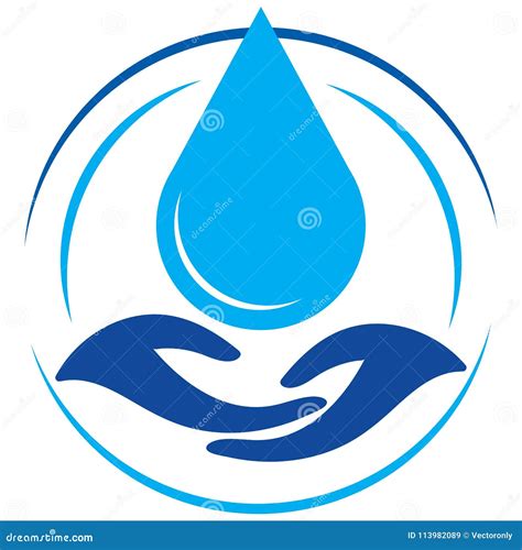 Save Water Cartoon Vector | CartoonDealer.com #20978437