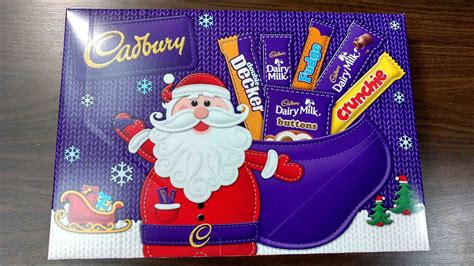 Cadbury Christmas Edition Chocolate Bars Youtube