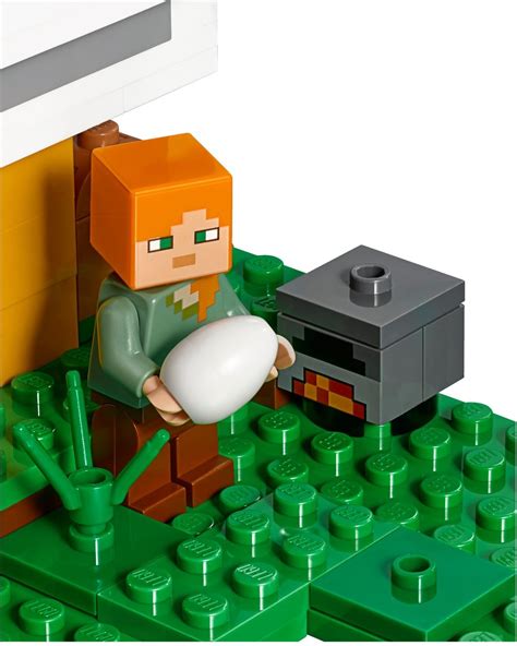 Buy Lego Minecraft The Chicken Coop 21140 At Mighty Ape Nz