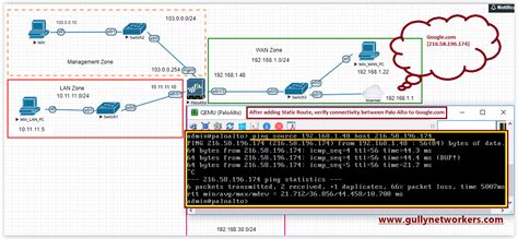 HackingDNA Palo Alto Configure Static Route NAT