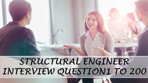 Structural Engineer Interview Question Part Youtube